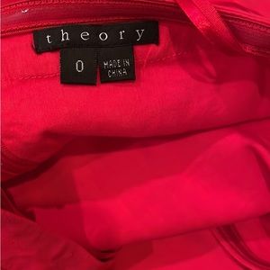 Theory tube top linen dress